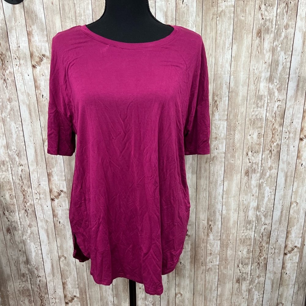 Time and Tru Pink 3/4‎ Sleeve Oversized Tunic